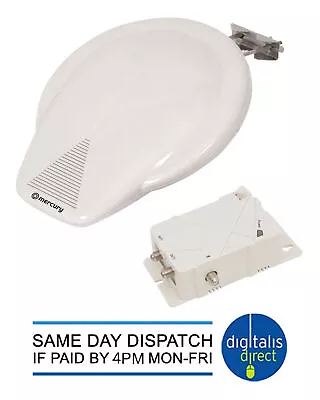 £33.99 • Buy Motorhome Caravan Boat Digital Active Directional Hd Tv Aerial Freeview