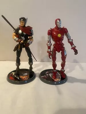 Lot Of 2 Marvel Legends Toybiz 2006 Young Avengers Box Set Iron Lad Asgardian • $99