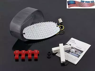 $53.95 • Buy Smoke Taillight Integrated Turn Signals For Yamaha R6 YZF600R Vstar 1100 Custom