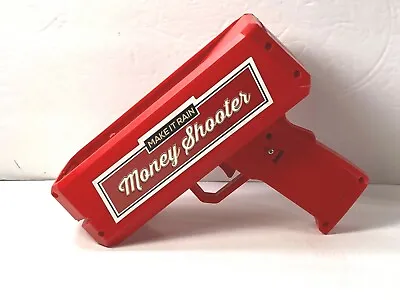Vintage Money Shooter Make It Rain Machine Red • $31
