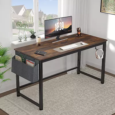 Computer Desk Laptop PC Study Table Writing Home Office Desk Workstation Storage • £45.99