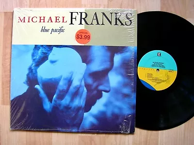 Michael Franks Blue Pacific Reprise 26183 Orig 1990 Synth Pop Jazz SHRINK NM • $16