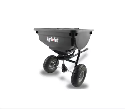 Agri-Fab 45-0530 Polyethylene 85 Lbs. Capacity Tow Behind Spreader 14 H In. • $109.99