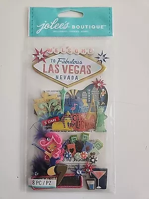 Jolees Boutique Las Vegas Scrapbooking Stickers • $2.99