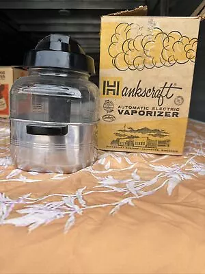 Vintage Hankscraft Automatic Electric Vaporizer Model 202A W/ Box 110-120 Volts • $35