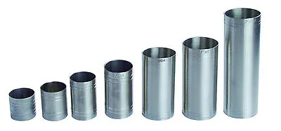 £19.99 • Buy Stainless Steel Thimble Bar Measures For Spirits & Wine 7 Piece Bar Thimble Set