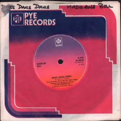 Madeline Bell Dance Dance Dance 7  Vinyl UK Pye 1976 Solid Label Design With • £3.08