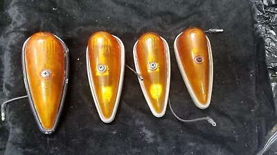 4 Vintage 1960's Era DZ 77-533 Truck Cab Marker Lights Untested • $39.99