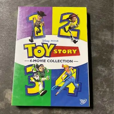 Toy Story 1-4 DVD 4-Movie Collection Box Set Brand New & Sealed • $11.99