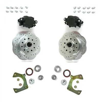 Mustang II 2 Front Disc Brake Kit With 11  Plain Ford Rotors No Spindles   • $445.50