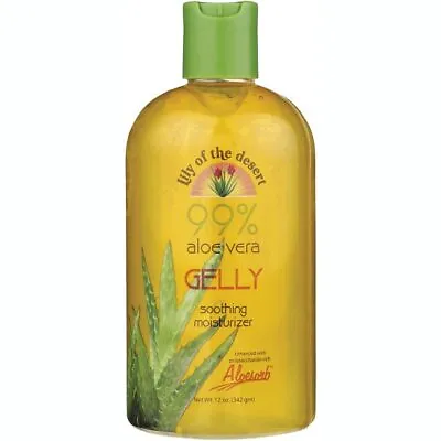 Lily Of The Desert 99% Aloe Vera Gelly Soothing Moisturizer 12 Oz Gel • $11.87