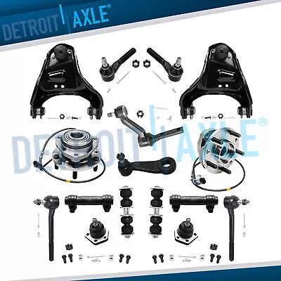 4WD Front Upper Control Arm Wheel Hub Suspension Kit For Chevy S10 Blazer Sonoma • $227.44