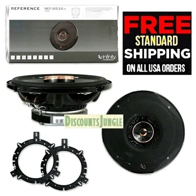 INFINITY Reference REF-6532IX 6.5 Inch 2-way 360w Car Coaxial Speakers (PAIR) • $64.95