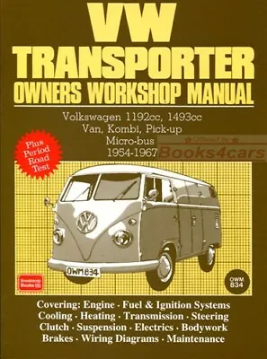 Shop Manual Service Repair Volkswagen Van Bus Transporter Book Haynes • $49.95