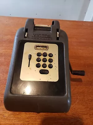 Vintage Victor Champion 3 Row Adding Machine For Parts • $25