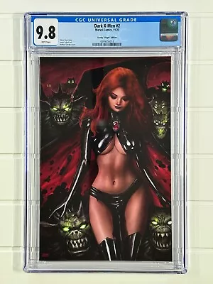 Dark X-Men #2 2023 Marvel Comics 1st Print Nathan Szerdy Virgin Variant CGC 9.8 • $0.99