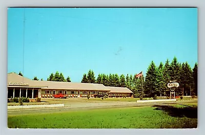 Moose River ME-Maine Hillcrest Motel Advertising C1965Postcard • $7.99