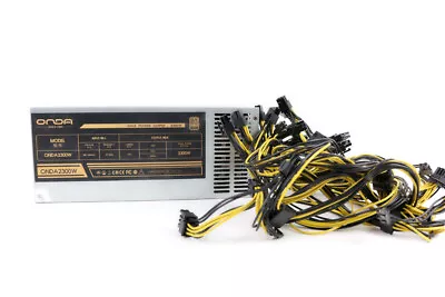 ONDA 2300W Mining PSU Non-Modular | US Seller Fast Ship! • $38.95