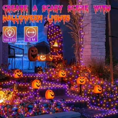 £14.99 • Buy Halloween/Christmas Decorative LED Outside Waterproof Fairy Lights 10M Or 30M