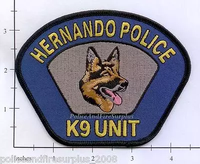 Mississippi - Hernando MS K-9 Police Dept Patch • $3.85