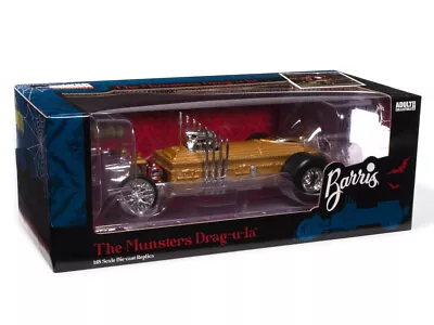 1:18 Scale DieCast Metal  MUNSTERS DRAGULA - GEORGE BARRIS AUTOWORLD AWSS137 • $119.95