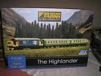 N Gauge Farish 370-048digital Train Set The Highlander • £195
