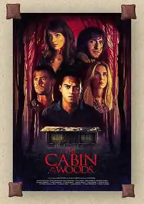 The Cabin In The Woods Hope You'll Listen Movie Poster Mondo #/50 Print 24x36 • $149.60