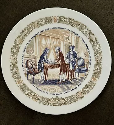 Vintage Declaration Of Henri D'Arceau-Limoges Collector Plate - No 137 • $9.99