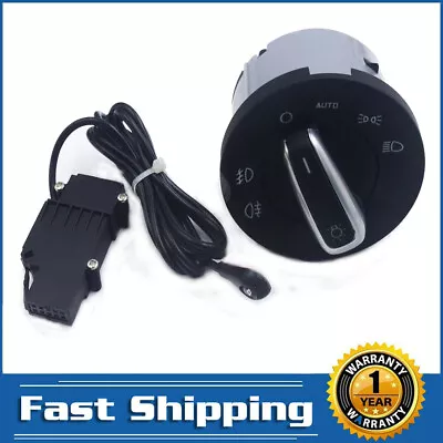 $23.26 • Buy For VW Golf MK5 Jetta MK6 Tiguan Passat B6 Auto HeadLight Sensor Module & Switch