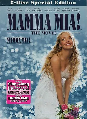 Mamma Mia: The Movie (DVD) (2- Disc Special Edition) (VG) (W/Case) • $3.75
