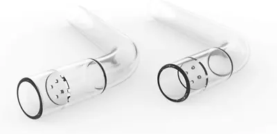 BMTick Stem For Arizer Solo/Air / 2 Replacement Angled Mouthpiece 2 Pack! • £14.53