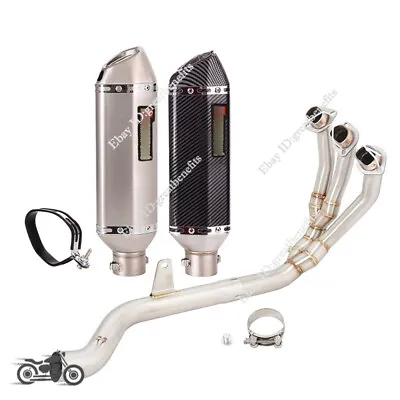 For Triumph Trident 660 2021-2023 Tiger 660 Sport Slip On Exhaust System Pipe • $341.10