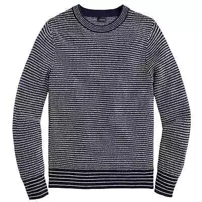 J.CREW Rugged Merino Wool Bird's-eye Sweater S • $65