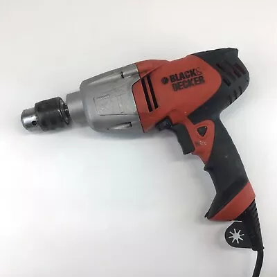 Black & Decker 1/2  Hammer Drill DR601 Corded Electric 6 Amp Tested • $24.97