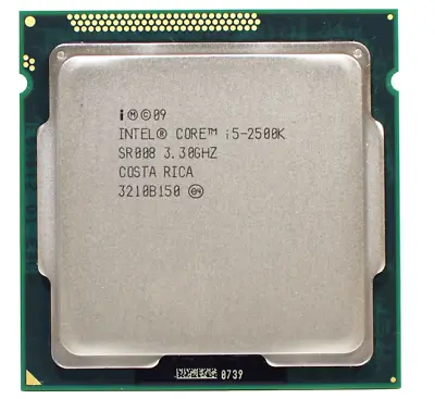 Intel Core I5-2500K 2500K - 3.3GHz Quad-Core (BX80623I52500K) Processor • £19.99