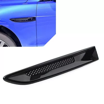 Black Front Side Fender Air Vent Outlet Grille Trim For Jaguar XE F-Pace For XF • $97.99