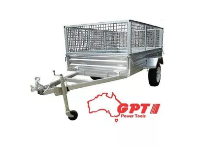 6x4 HOTDIP GALVANISED FULLY WELDED TIPPER BOX TRAILER WITH 600mm REMOVEABLE C... • $1900