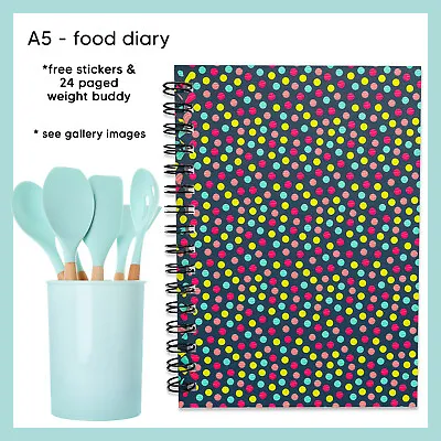 MY Food Diary Slimming World Compatible Planner Tracker Diet Book FREE GIFT 💚A5 • £10