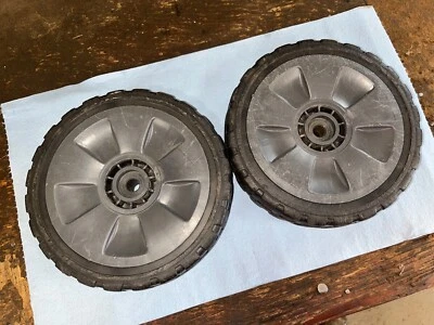 $21.75 • Buy Honda Harmony II HRS216 21 Inch Mower Front Wheels 44710-VG3-000