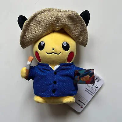 £89.50 • Buy Pokemon Center × Van Gogh Museum Pikachu Plush - NEW - INHAND