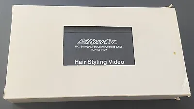 $29.89 • Buy Robocut Hair Cutting Vacuum System VHS Tape Hair-Styling Video