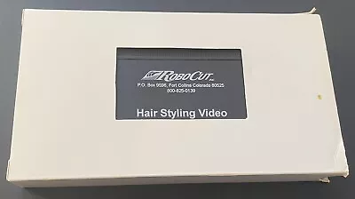 $29.89 • Buy Robocut Hair Cutting Vacuum System VHS Tape Hair-Styling Video