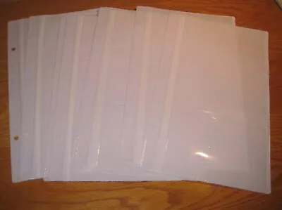 4x6 Photo Sleeve 2-Ring Binder Refills 8-pages Pack For 48 Photos • $8