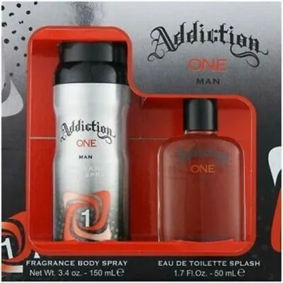 Addiction ONE Man Men's Gift Set EDT Eau De Toilette - New • £7.29