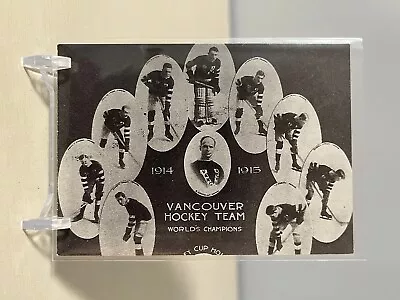 1992-93 High Liner Stanley Cup #10 Vancouver Millionaires - NHL Hockey Card • $1.84