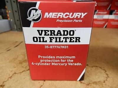 MERCURY 35-877767K01 VERADO OIL FILTER Mercury Outboard 135-200HP • $17.99