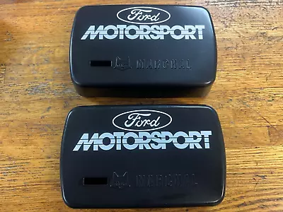 New Ford Motorsport Black Marchal Fog Light Lamp Covers Mustang Svo Performance • $49.99