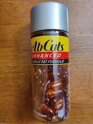 Ab Cuts Enhanced CLA Belly Fat Formula 3200 Mg. 120 Softgels Each Bottle • $18.50
