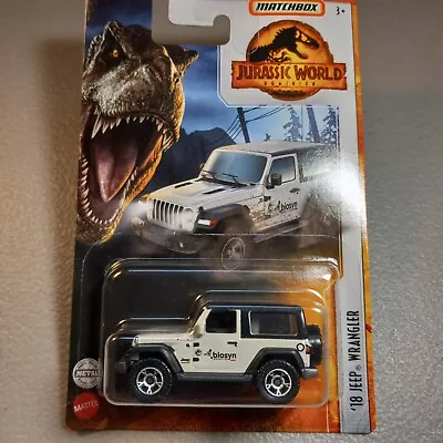 🚙 2022 Matchbox 😎 Jurassic Park World Dominion 😎 New Arrivals 9 Nov 2023 • $3.89