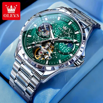 OLEVS New Luxury Men's Watches Automatic Watch Waterproof Luminous Wristwatches • $69.99